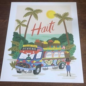 Rifle paper co print Haiti